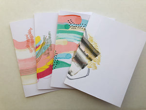 5x7 Hand Painted Cards